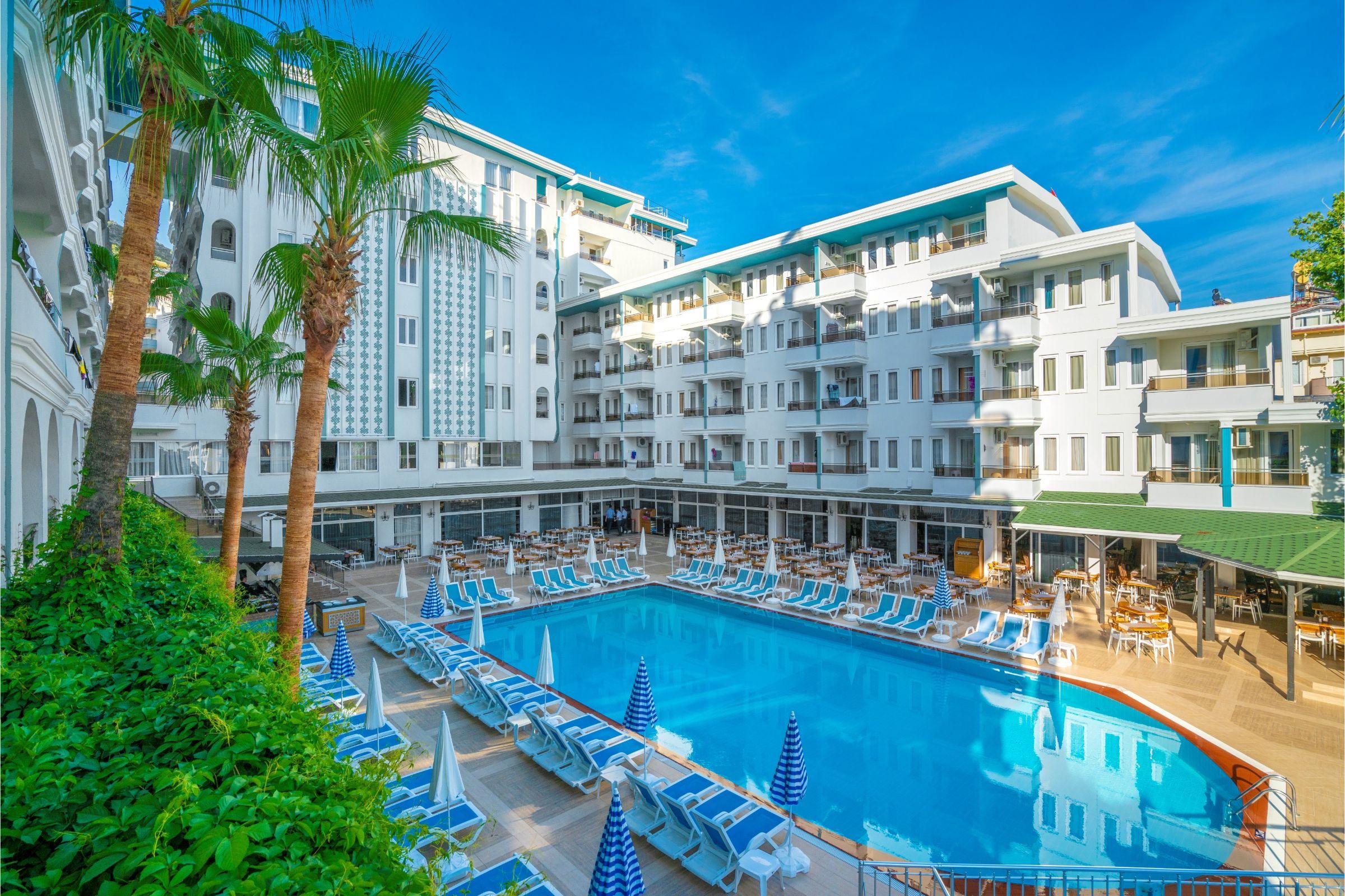 Blue Star Hotel อลันยา ภายนอก รูปภาพ