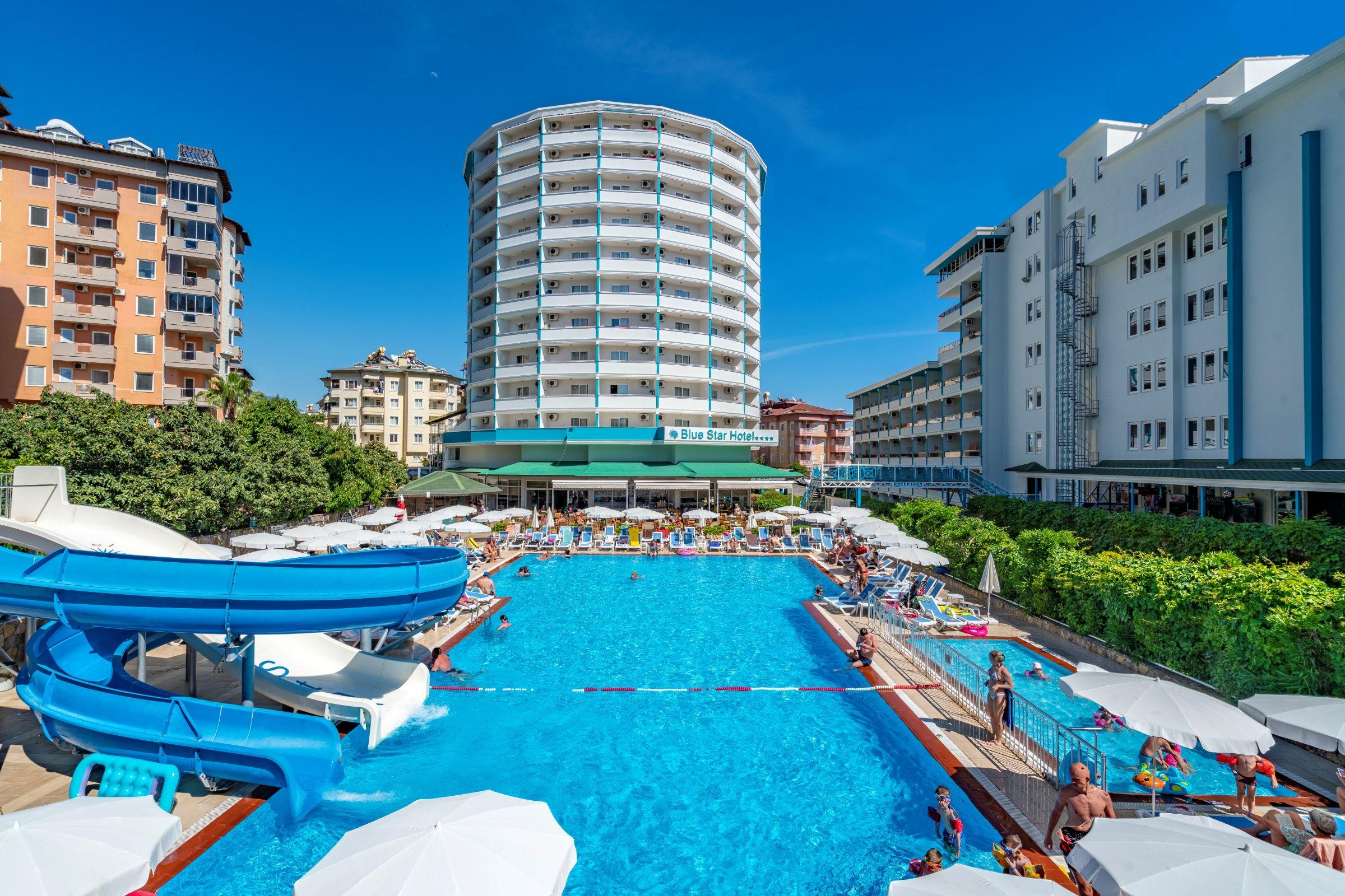 Blue Star Hotel อลันยา ภายนอก รูปภาพ