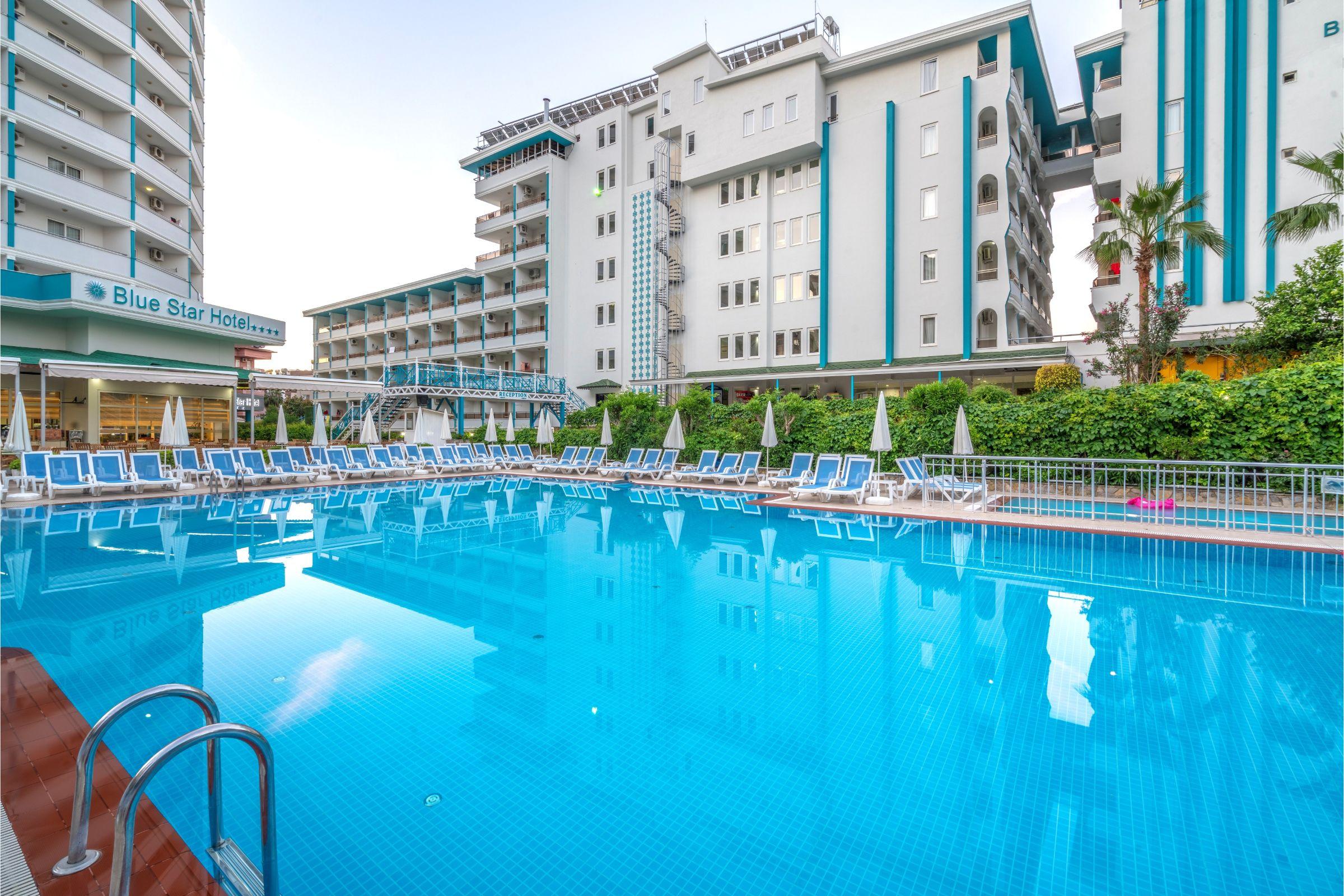 Blue Star Hotel อลันยา ภายนอก รูปภาพ